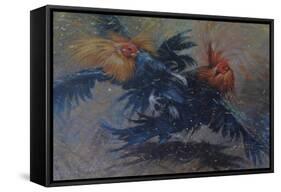 Fowl Play-Michael Jackson-Framed Stretched Canvas