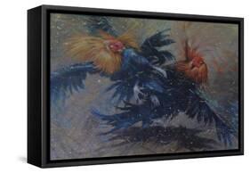 Fowl Play-Michael Jackson-Framed Stretched Canvas