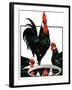 "Fowl Reflections,"October 27, 1923-Paul Bransom-Framed Giclee Print