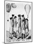 Fowls of a Feather Flock Together'; a Group of Aeronauts, C1785-null-Mounted Giclee Print