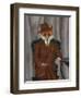 Fox 1930s Gentleman-Fab Funky-Framed Art Print