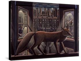 Fox, 2015-PJ Crook-Stretched Canvas