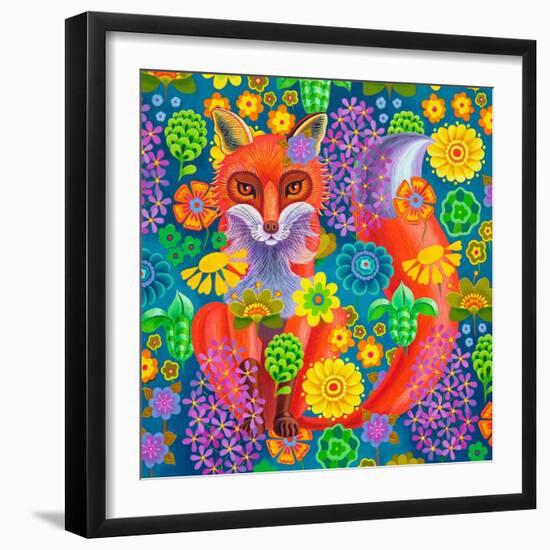 Fox, 2022, (Oil on Canvas)-Jane Tattersfield-Framed Giclee Print