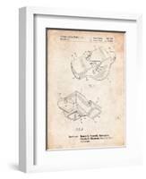 Fox 40 Coach's Whistle Patent-Cole Borders-Framed Art Print