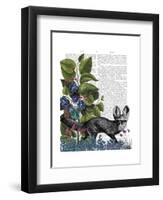 Fox and Beanstalk-Fab Funky-Framed Art Print