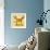 Fox and Butterfly-null-Framed Giclee Print displayed on a wall