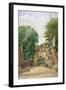 Fox and Crown Public House, Highgate, London, 1892-John Crowther-Framed Giclee Print