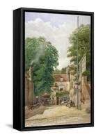 Fox and Crown Public House, Highgate, London, 1892-John Crowther-Framed Stretched Canvas