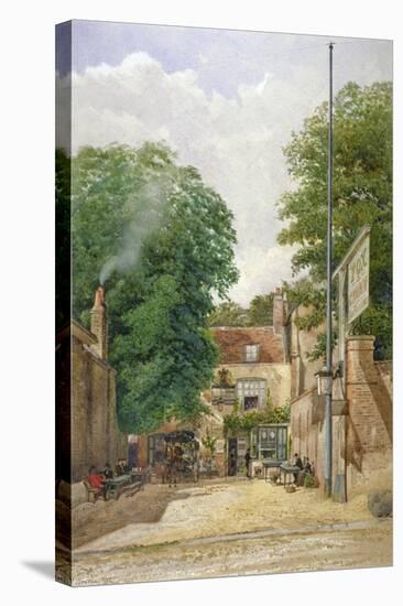 Fox and Crown Public House, Highgate, London, 1892-John Crowther-Stretched Canvas