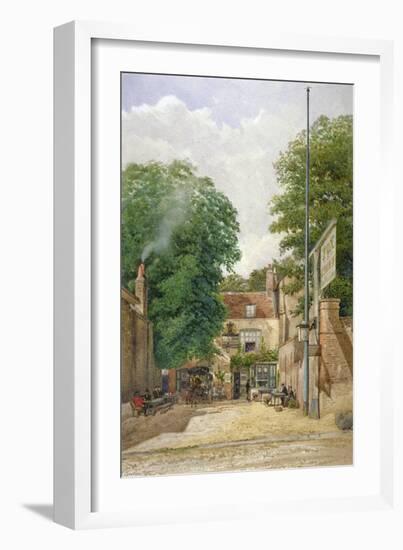 Fox and Crown Public House, Highgate, London, 1892-John Crowther-Framed Giclee Print