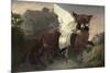 Fox and Goose, C.1835-John James Audubon-Mounted Giclee Print