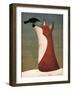 Fox and Mistletoe-Ryan Fowler-Framed Art Print