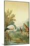 Fox and the Stork-A. Hochstein-Mounted Art Print