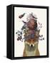 Fox Birdkeeper with Artichoke-null-Framed Stretched Canvas