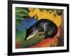 Fox, c.1913-Franz Marc-Framed Art Print