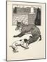 Fox Chasing, from A Hundred Anecdotes of Animals, Pub. 1924 (Engraving)-Percy James Billinghurst-Mounted Giclee Print