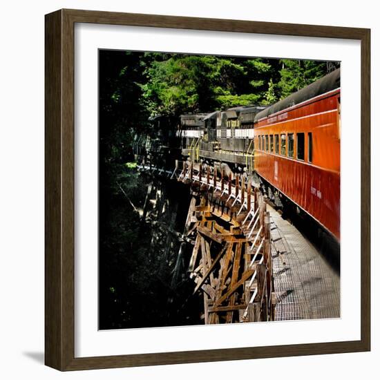 Fox Creek Trestle-Jody Miller-Framed Photographic Print