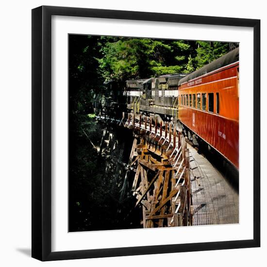 Fox Creek Trestle-Jody Miller-Framed Photographic Print