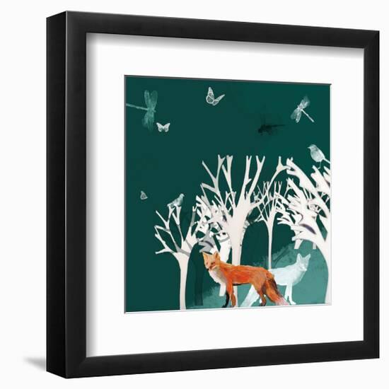 Fox Day-Claire Westwood-Framed Art Print