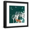 Fox Day-Claire Westwood-Framed Art Print