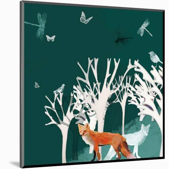 Fox Day-Claire Westwood-Mounted Art Print
