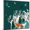 Fox Day-Claire Westwood-Mounted Art Print