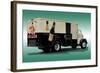 Fox Deluxe Beer Truck-null-Framed Art Print