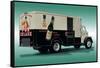 Fox Deluxe Beer Truck-null-Framed Stretched Canvas