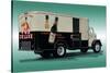 Fox Deluxe Beer Truck-null-Stretched Canvas