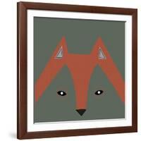 Fox Face-null-Framed Giclee Print