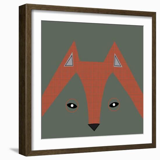 Fox Face-null-Framed Giclee Print