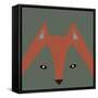 Fox Face-null-Framed Stretched Canvas