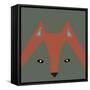 Fox Face-null-Framed Stretched Canvas