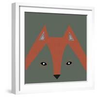 Fox Face-null-Framed Giclee Print