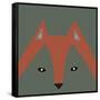 Fox Face-null-Framed Stretched Canvas