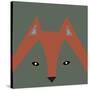 Fox Face-null-Stretched Canvas