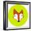 Fox Face-Sarah Thompson-Engels-Framed Giclee Print