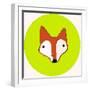 Fox Face-Sarah Thompson-Engels-Framed Giclee Print