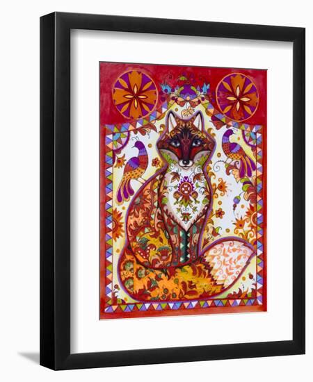 Fox Folk-Oxana Zaika-Framed Giclee Print