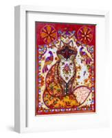 Fox Folk-Oxana Zaika-Framed Giclee Print