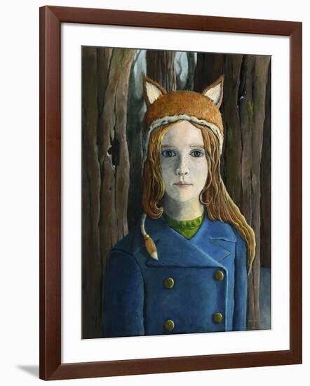 Fox Girl-Jamin Still-Framed Giclee Print