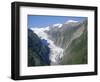 Fox Glacier, West Coast, South Island, New Zealand, Pacific-D H Webster-Framed Photographic Print