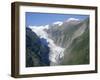 Fox Glacier, West Coast, South Island, New Zealand, Pacific-D H Webster-Framed Photographic Print