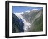 Fox Glacier, West Coast, South Island, New Zealand, Pacific-D H Webster-Framed Photographic Print