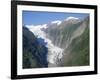 Fox Glacier, West Coast, South Island, New Zealand, Pacific-D H Webster-Framed Photographic Print