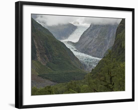 Fox Glacier, Westland, South Island, New Zealand, Pacific-Schlenker Jochen-Framed Photographic Print