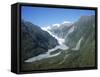 Fox Glacier, Westland, West Coast, South Island, New Zealand-D H Webster-Framed Stretched Canvas