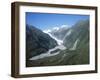 Fox Glacier, Westland, West Coast, South Island, New Zealand-D H Webster-Framed Photographic Print