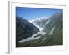 Fox Glacier, Westland, West Coast, South Island, New Zealand-D H Webster-Framed Photographic Print