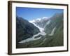 Fox Glacier, Westland, West Coast, South Island, New Zealand-D H Webster-Framed Photographic Print